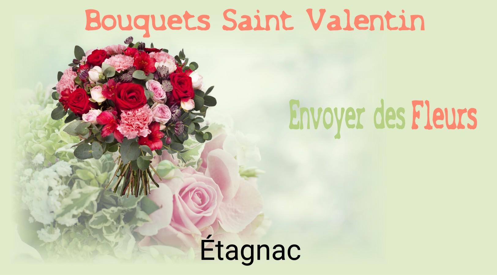 Roses de Saint-Valentin livrées à Étagnac